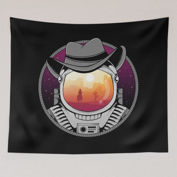 Item preview, Cosmic Cowboy designed and sold by GODZILLARGE.