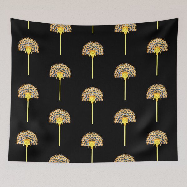 Item preview, Egyptian feather fan motife designed and sold by WillowNox7.