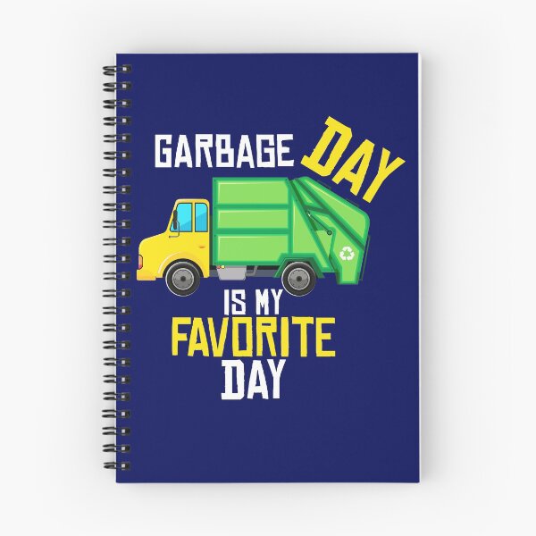 Item preview, Garbage Day is My Favorite Day - Recycling Trash Garbage Truck Gift for Kids designed and sold by niftee.