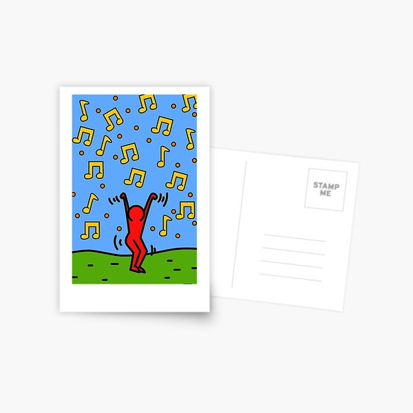 haring pop art Postcard