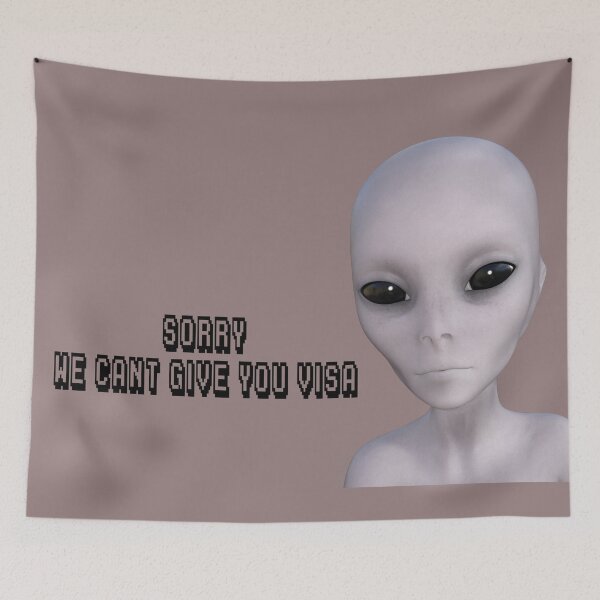 Item preview, space can't give you visa  designed and sold by zupperman.
