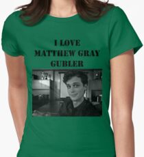 I <3 Matthew Gubler Tee Women's Fitted T-Shirt