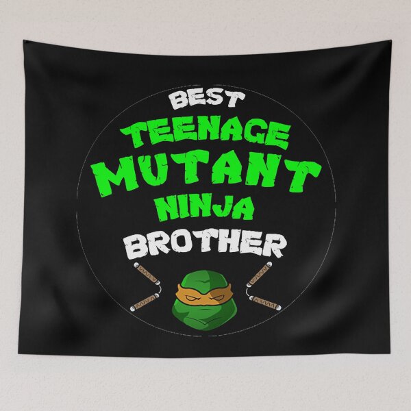 Item preview, Michaelangelo Teenage Mutant Ninja Turtle - tmnt gift , turtle fan shirt - Best Ever Brother - Best Little Brother - Leo Ninja designed and sold by happygiftideas.