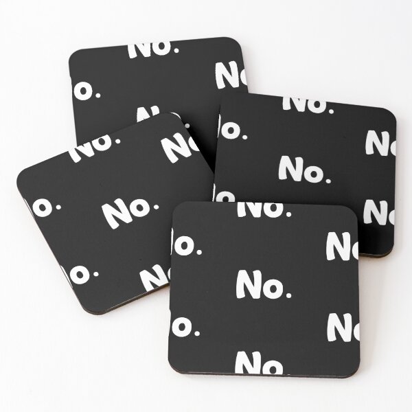 Item preview, No, period! designed and sold by Leeloks.