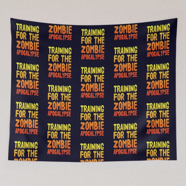 Item preview, Training For The Zombie Apocalypse - Running Humor designed and sold by madtoyman.