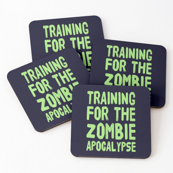 Item preview, Training For The Zombie Apocalypse - Running Humor designed and sold by madtoyman.