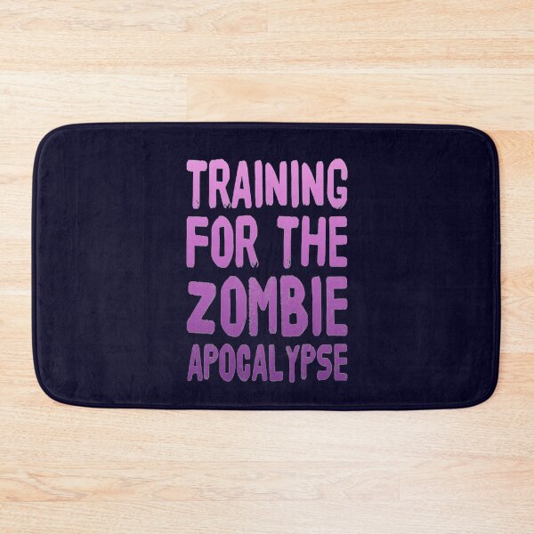 Item preview, Training For The Zombie Apocalypse - Running Humor designed and sold by madtoyman.