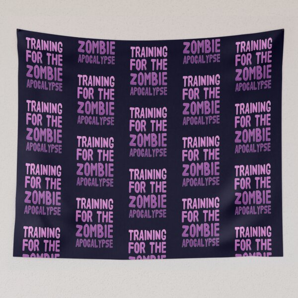 Item preview, Training For The Zombie Apocalypse - Running Humor designed and sold by madtoyman.