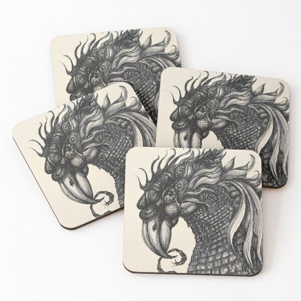 Item preview, Dragon . .  Rooster as reptile designed and sold by evon ski.