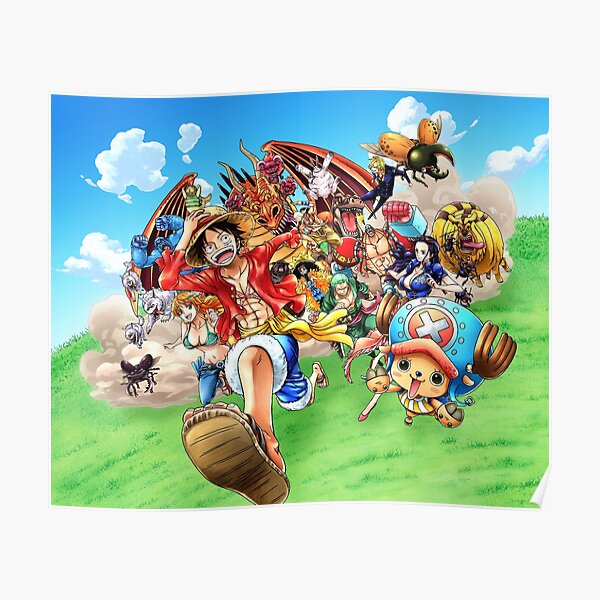 One Piece Brook Posters Redbubble