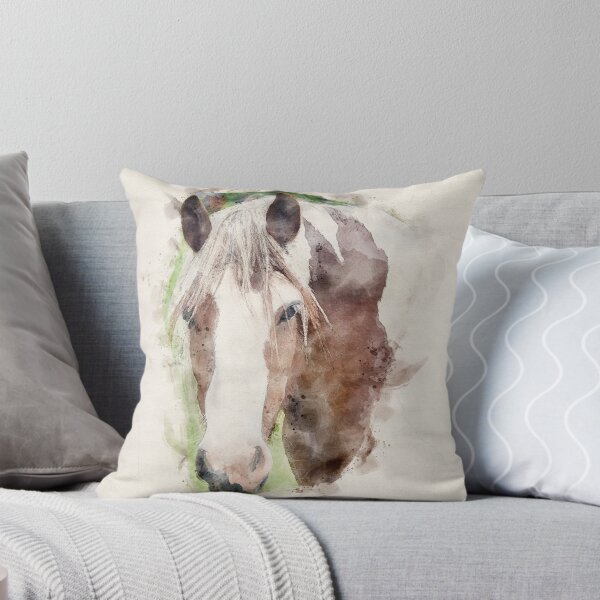 Item preview, Horse | Wildlife Watercolor Illustration designed and sold by DragonflyDes.