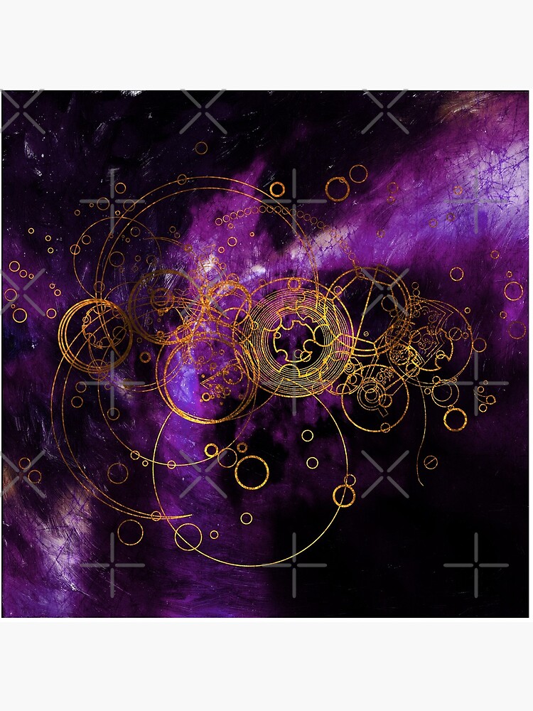 Time Lord Writing (purple) by TheWhiteBear