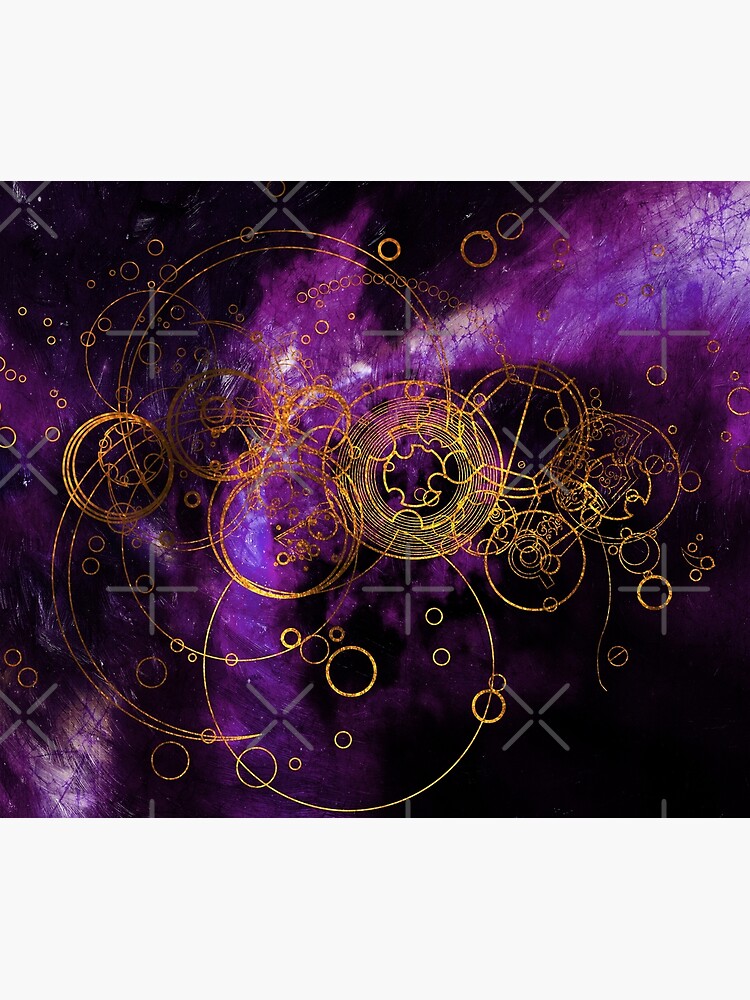Time Lord Writing (purple) by TheWhiteBear