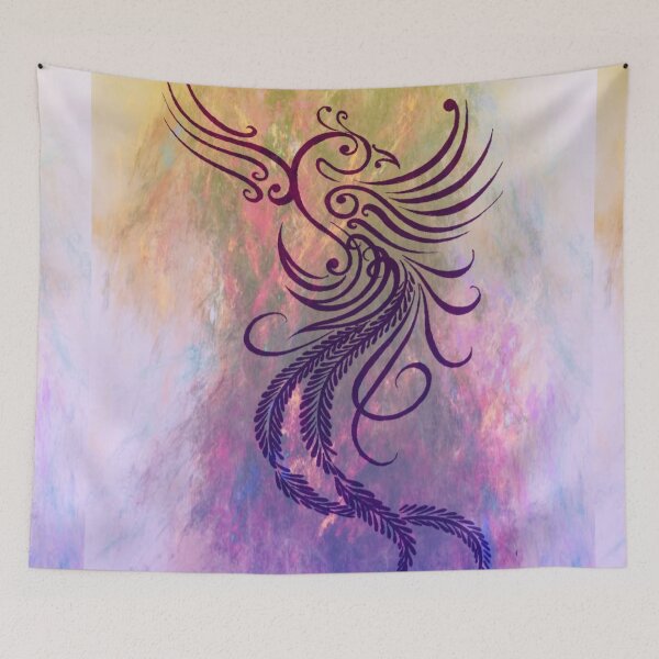 Item preview, the rising tribal phoenix designed and sold by attracdionz.