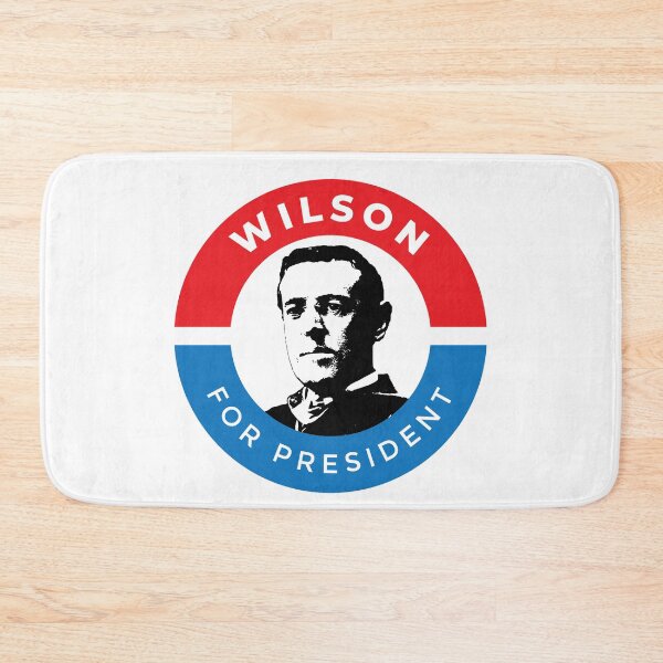 Item preview, President Woodrow Wilson Retro Political Campaign designed and sold by The Junto Shop.