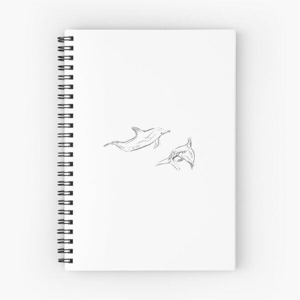 Item preview, Striped Dolphins Sketch designed and sold by AJk6cr.