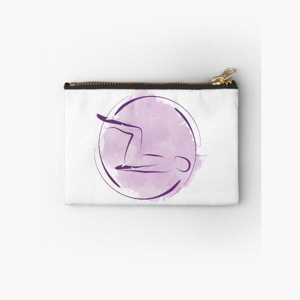 Item preview, Pilates pose with watercolor effect designed and sold by sashica.