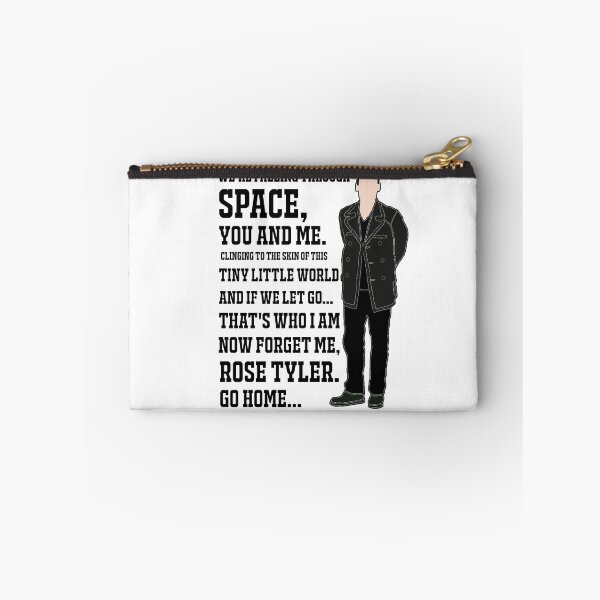 Item preview, The 9th Doctor: "We’re falling through space, you and me" designed and sold by sci-fi-nerd.