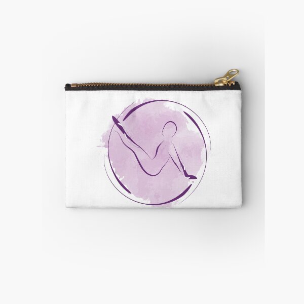 Item preview, Pilates pose with watercolor effect designed and sold by sashica.