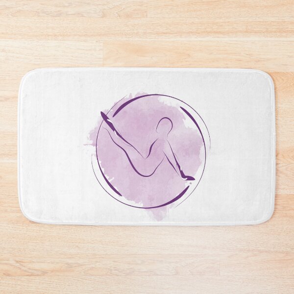 Item preview, Pilates pose with watercolor effect designed and sold by sashica.