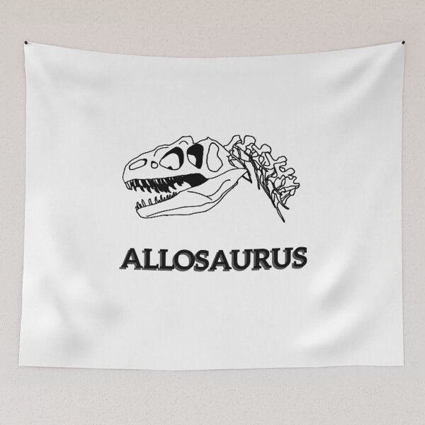 Item preview, Allosaurus dino skull skeleton designed and sold by Naohiro.