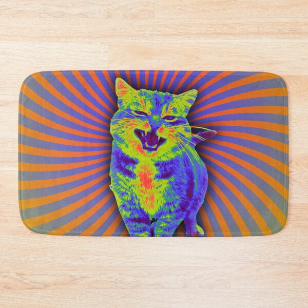 Item preview, Psychedelic Kitty (Remaster) designed and sold by pocketsoup.