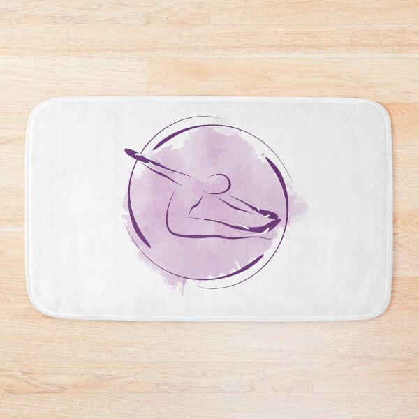 Item preview,  Pilates pose with watercolor effect designed and sold by sashica.