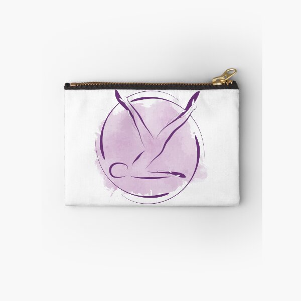 Item preview, Pilates pose with watercolor effect designed and sold by sashica.