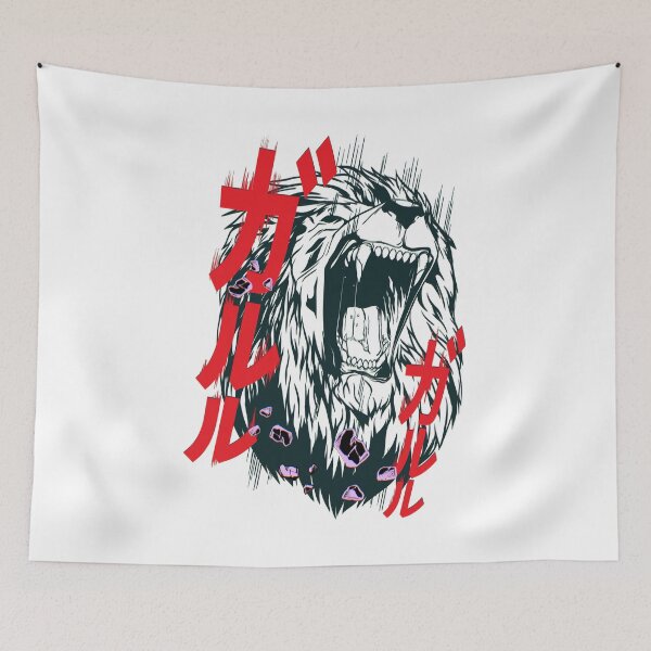 Item preview, Roaring lion illustration designed and sold by megaspy.
