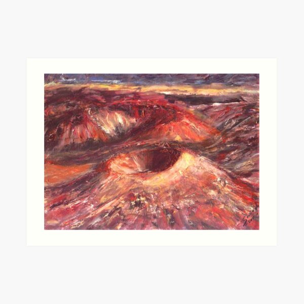 Haleakala Crater- Maui Hawaii Art Print