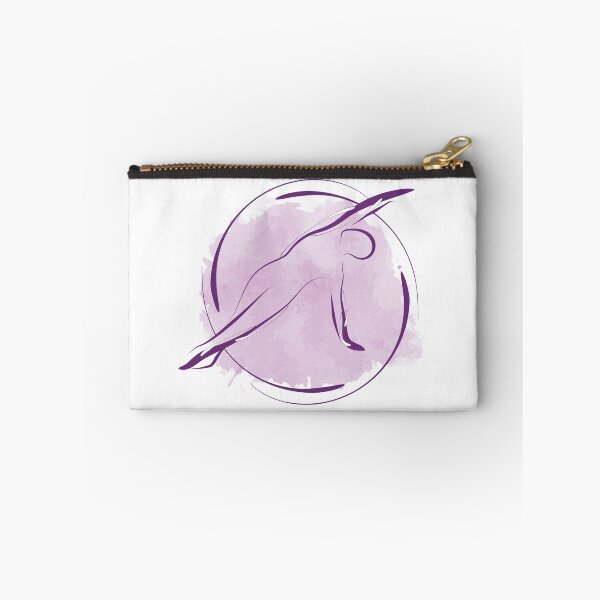 Item preview, Pilates pose with watercolor effect designed and sold by sashica.