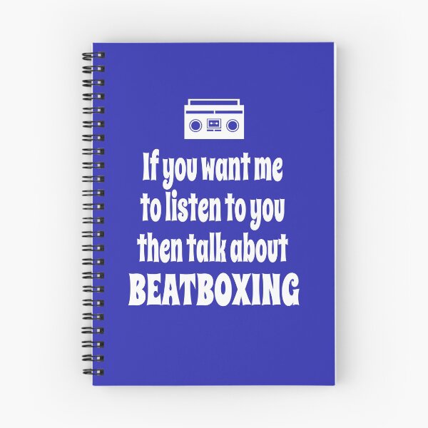 Item preview, If You Want Me To Listen To You Then Talk About Beatboxing designed and sold by Merch-Tees.