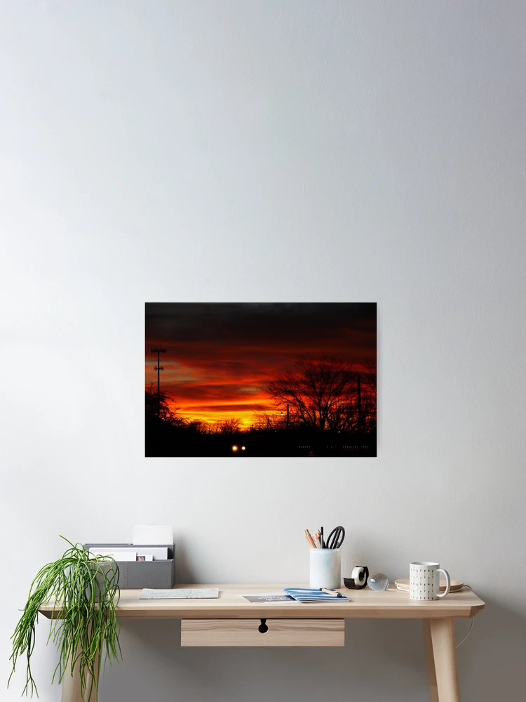 Thumbnail 2 of 3, Poster, Sunset Ride designed and sold by Carla Jensen.