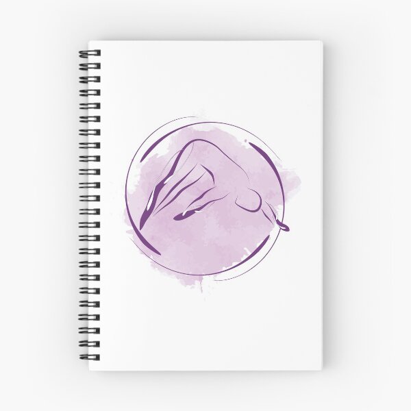 Item preview, Pilates pose with watercolor effect designed and sold by sashica.