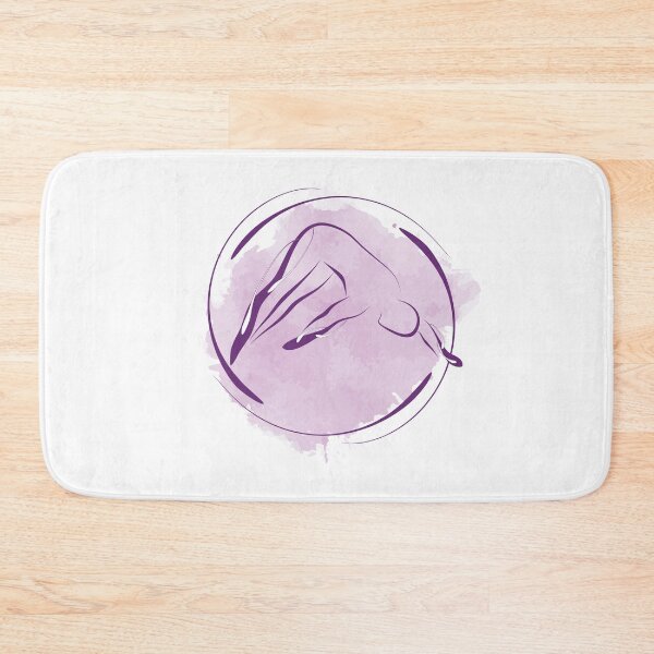 Item preview, Pilates pose with watercolor effect designed and sold by sashica.