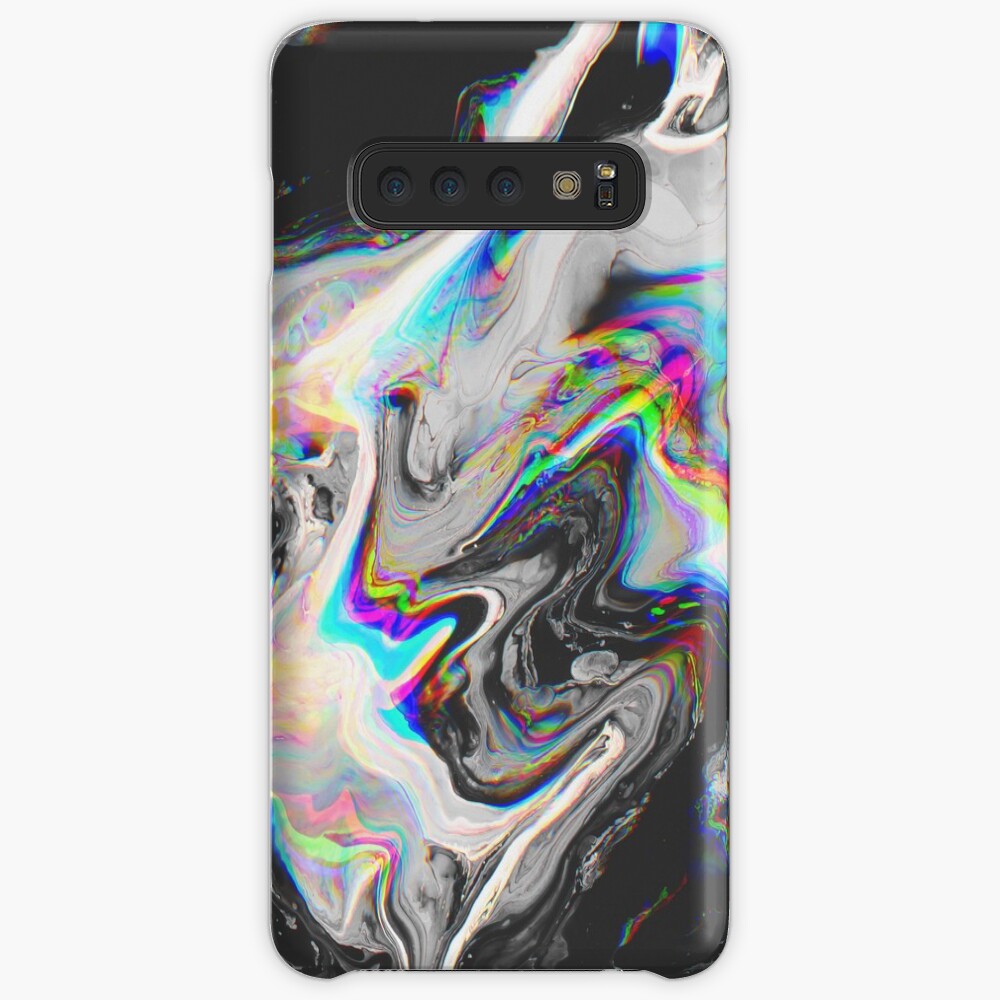 VERWIRRUNG IN IHREN AUGEN, DIE ES ALLES SAGT Hülle & Klebefolie für Samsung Galaxy