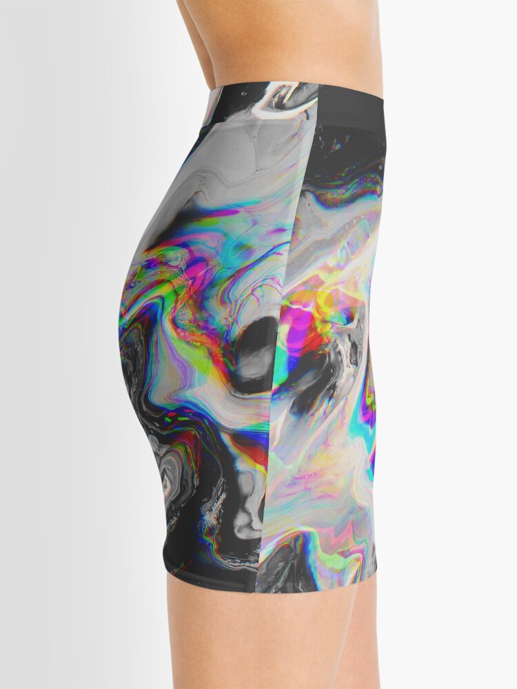 Alternate view of CONFUSION IN HER EYES THAT SAYS IT ALL Mini Skirt