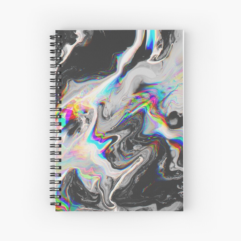 CONFUSION IN HER EYES THAT SAYS IT ALL Spiral Notebook