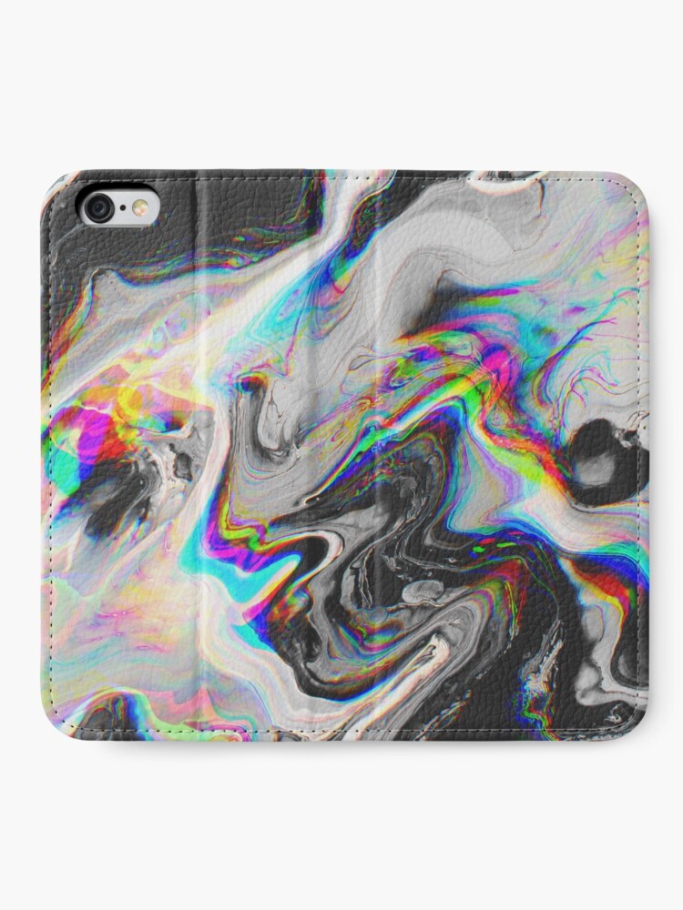 Alternate view of CONFUSION IN HER EYES THAT SAYS IT ALL iPhone Wallet