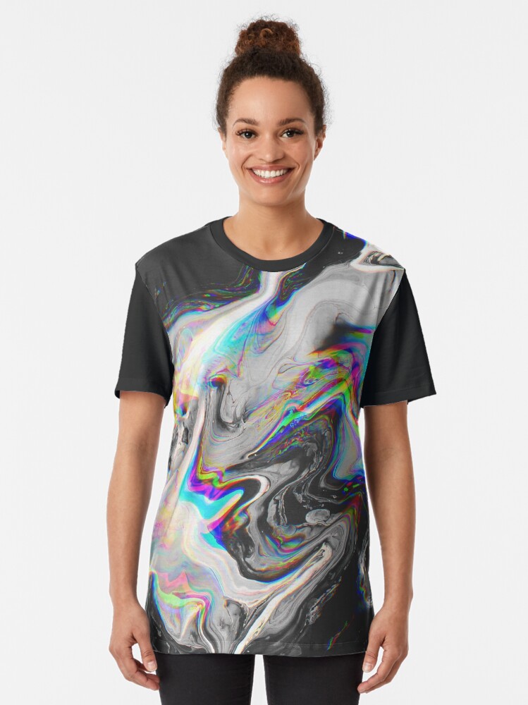 Alternate view of CONFUSION IN HER EYES THAT SAYS IT ALL Graphic T-Shirt