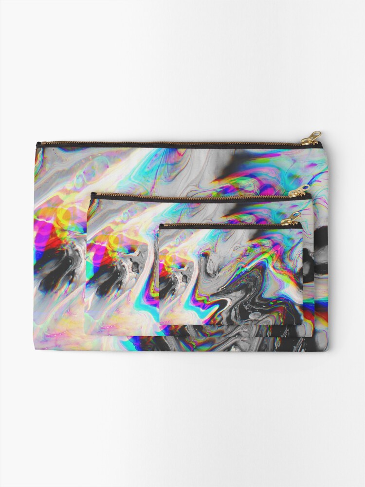 Alternate view of CONFUSION IN HER EYES THAT SAYS IT ALL Zipper Pouch