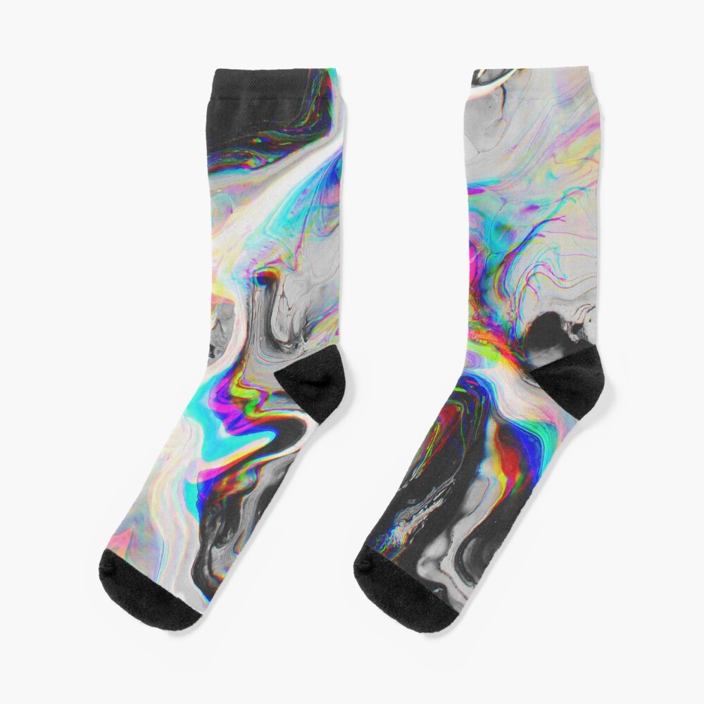 CONFUSION IN HER EYES THAT SAYS IT ALL Socks