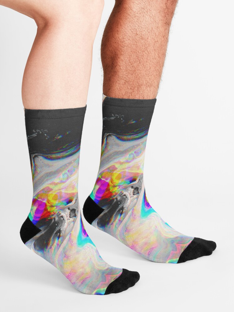 Alternate view of CONFUSION IN HER EYES THAT SAYS IT ALL Socks