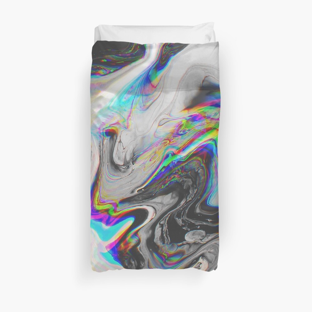 CONFUSION IN HER EYES THAT SAYS IT ALL Duvet Cover
