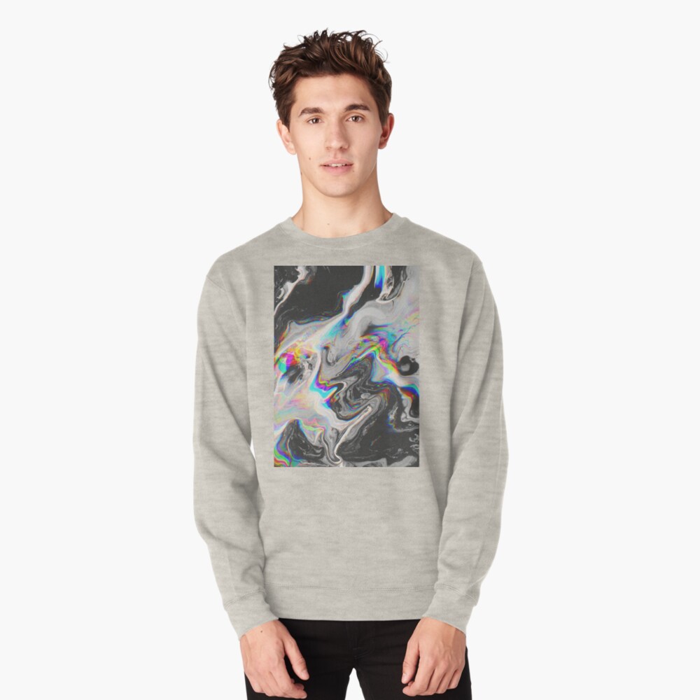CONFUSION IN HER EYES THAT SAYS IT ALL Pullover Sweatshirt