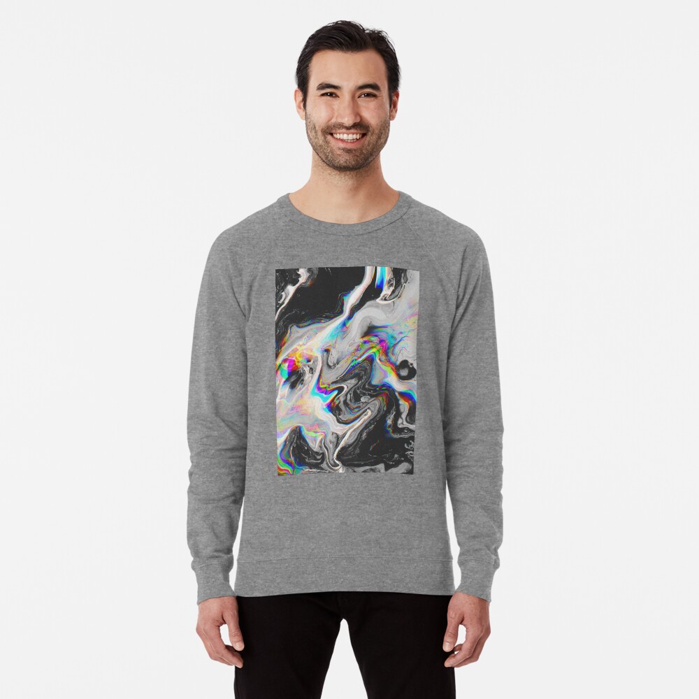 CONFUSION IN HER EYES THAT SAYS IT ALL Lightweight Sweatshirt