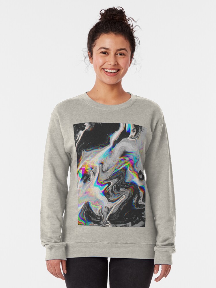 Alternate view of CONFUSION IN HER EYES THAT SAYS IT ALL Pullover Sweatshirt