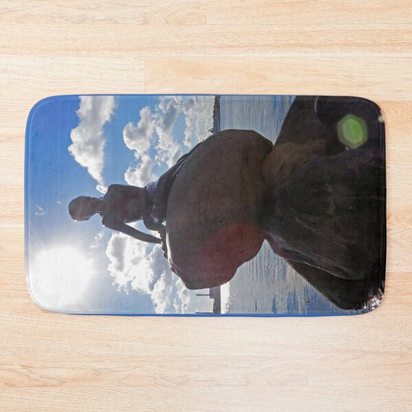Item preview, Little Mermaid Backlight Copenhagen Denmark Photograph designed and sold by Sharon Schwalbe.