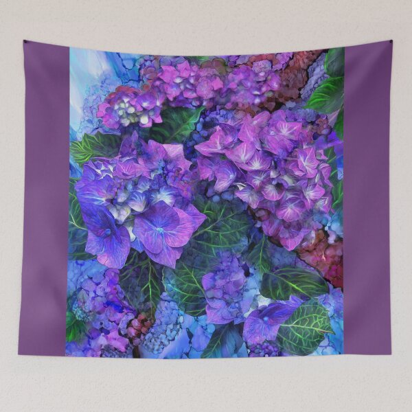 Item preview, Wild Hydrangeas designed and sold by Carol  Cavalaris.