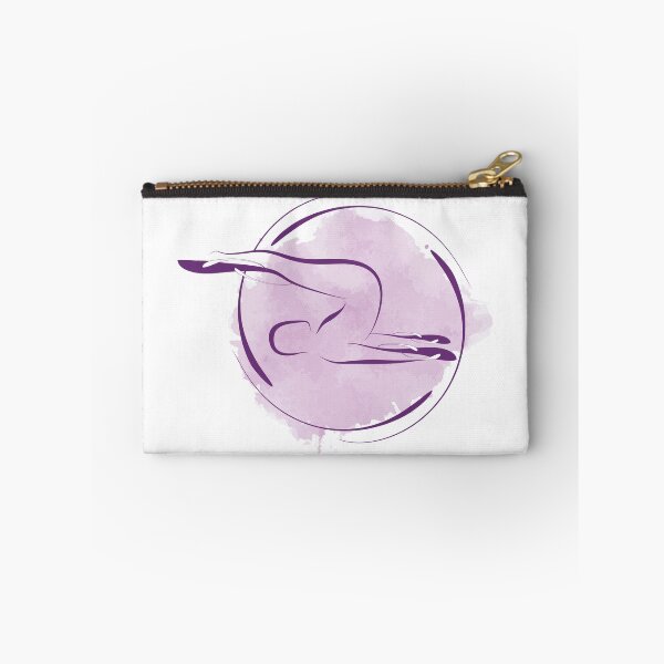 Item preview, Pilates pose with watercolor effect designed and sold by sashica.